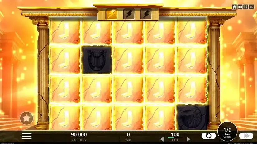Rise of Zeus slot screenshot 5