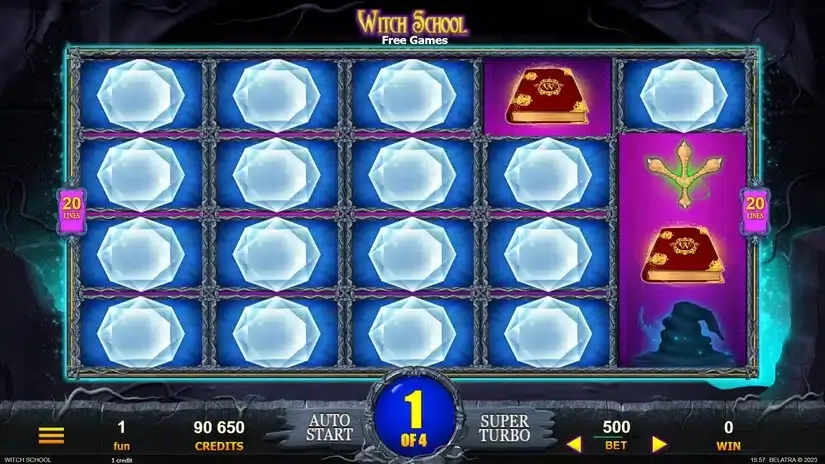 Witch School slot screenshot 6