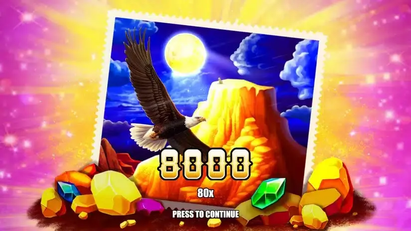 Wolf Thunder slot screenshot 