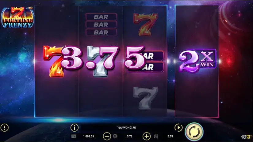 7 Fortune Frenzy slot screenshot 2
