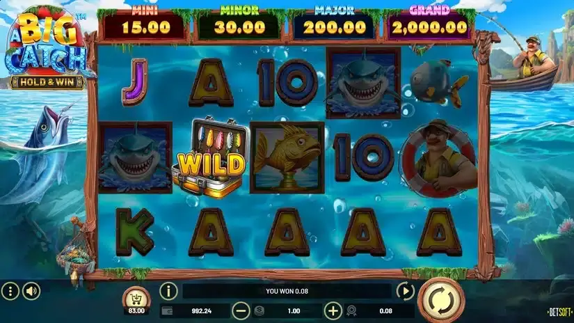A Big Catch – HOLD & WIN slot screenshot 2