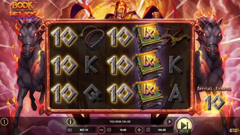 Book of Helios slot screenshot 
