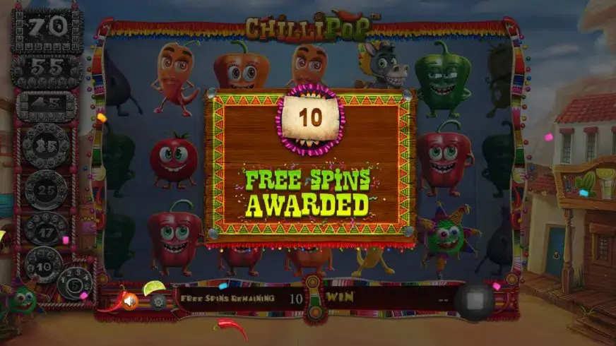 Chilli Pop slot screenshot 4