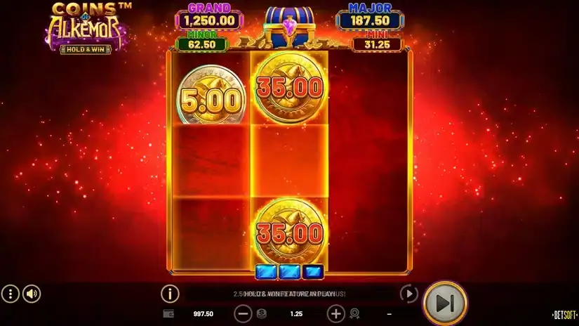 Coins of Alkemor slot screenshot 3