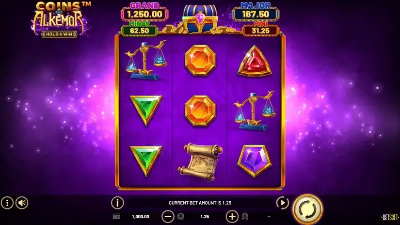 Coins of Alkemor slot screenshot 1