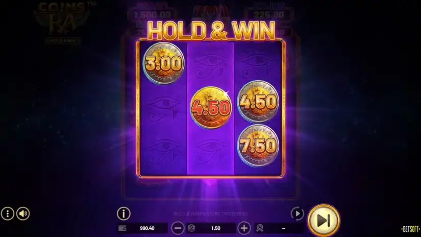 Coins of Ra slot screenshot 4