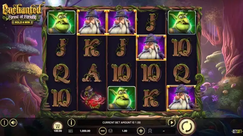 Enchanted: Forest of Fortune slot screenshot 