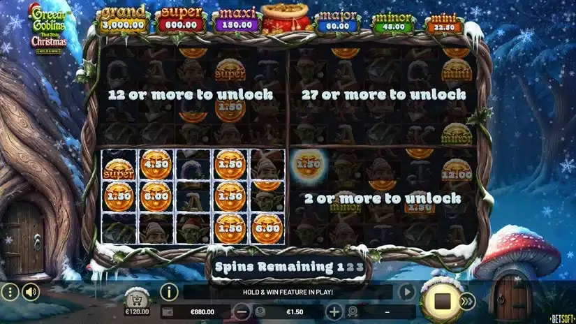 Greedy Goblins That Stole Christmas – Hold & Win slot screenshot 3