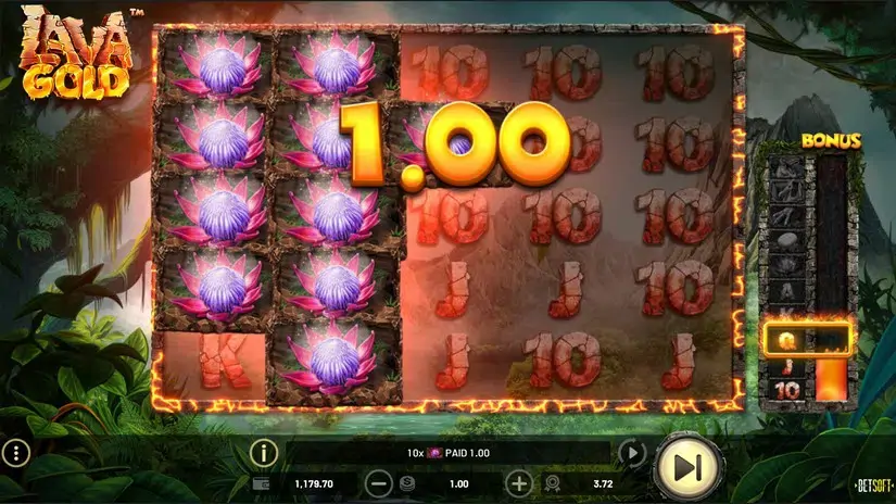 Lava Gold slot screenshot 3