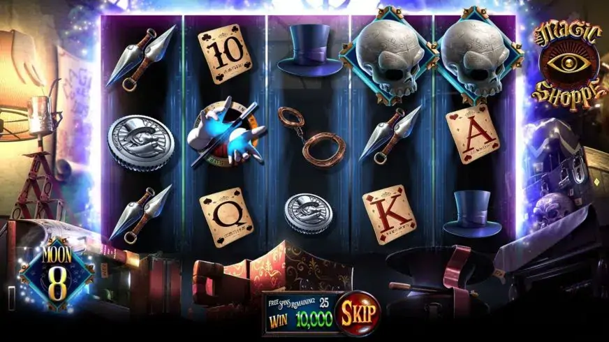 The Magic Shoppe slot screenshot 