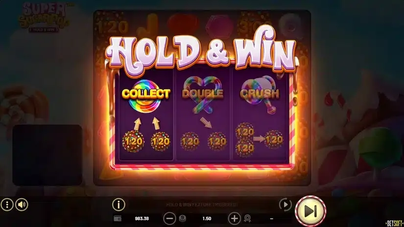 Super Sugar Pop – Hold & Win slot screenshot 4