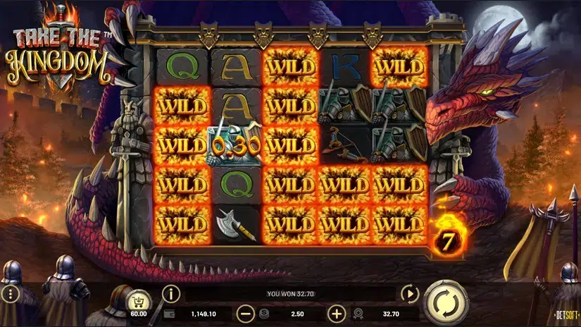 Take The Kingdom slot screenshot 4