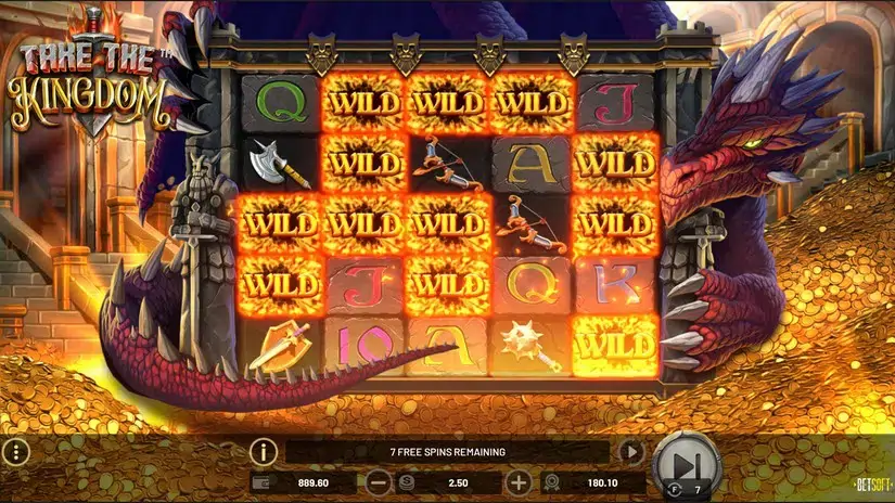 Take The Kingdom slot screenshot 7