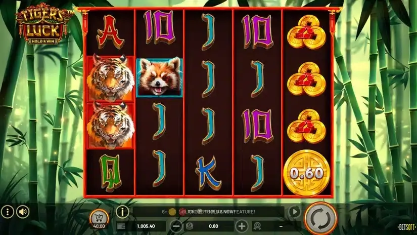 Tiger’s Luck slot screenshot 1