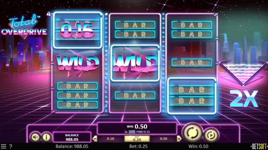 Total Overdrive slot screenshot 2