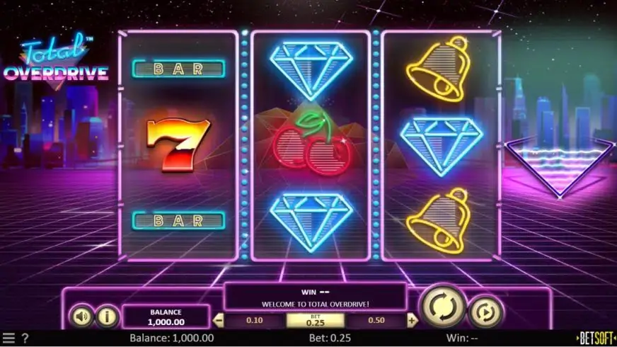 Total Overdrive slot screenshot 1