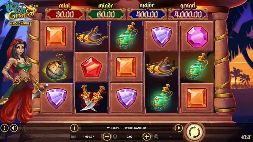 Wish Granted slot screenshot 