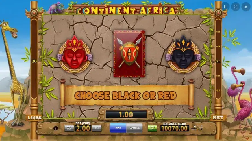 Continent Africa slot screenshot 4