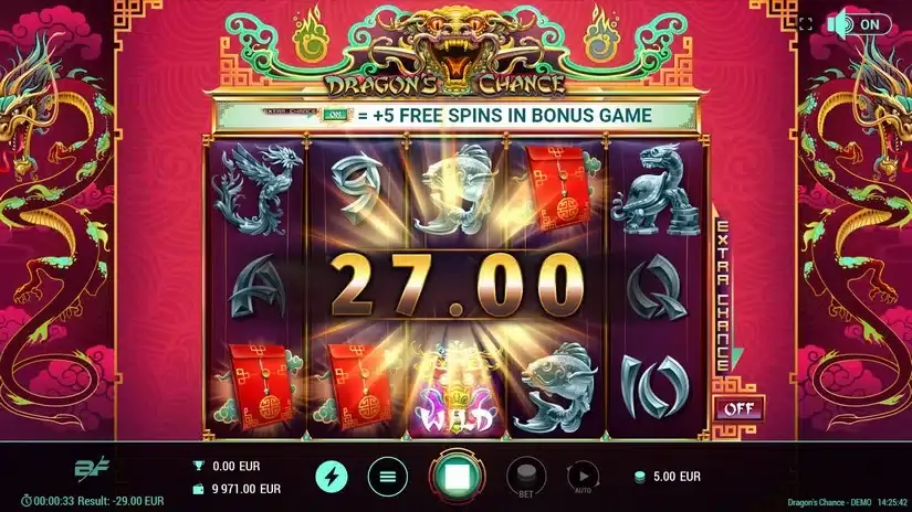 Dragon’s Chance slot screenshot 2