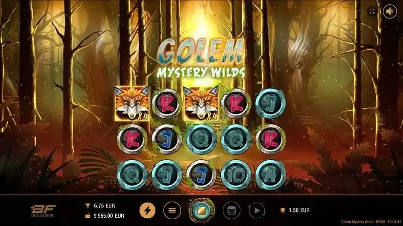 Golem Mystery Wilds slot screenshot 4