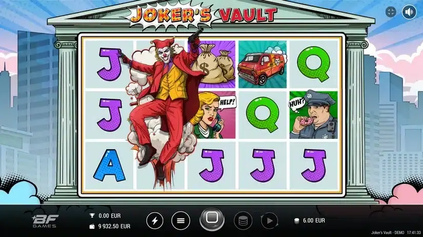 Joker’s Vault slot screenshot 3