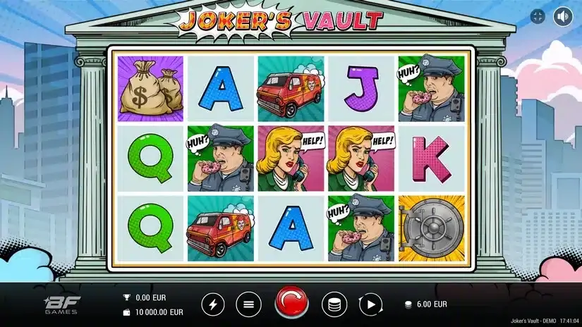 Joker’s Vault slot screenshot 1