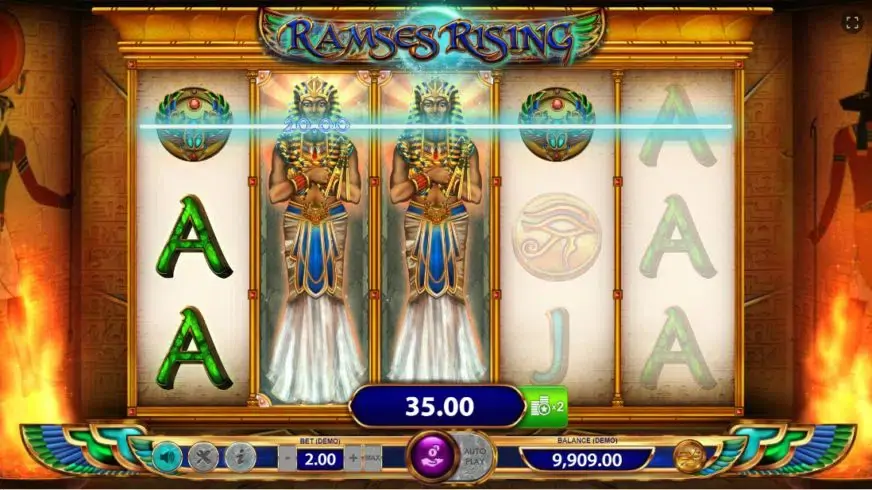 Ramses Rising slot screenshot 3