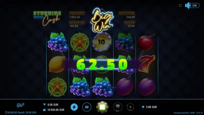Stunning Cash Ultra slot screenshot 4