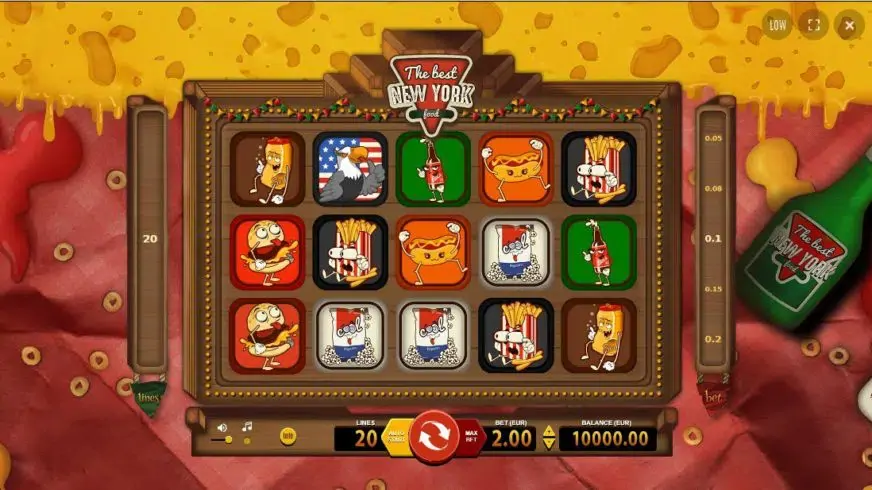 The Best New York Food slot screenshot