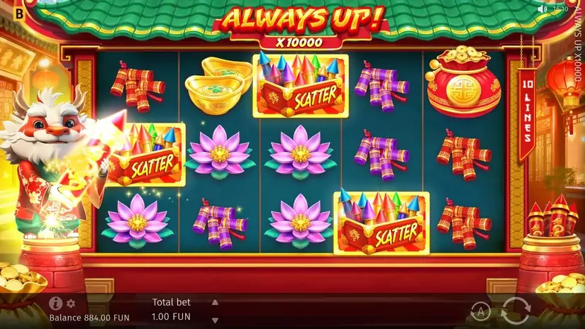 Always Up! x10000 slot screenshot 3