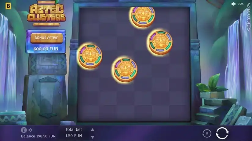 Aztec Clusters slot screenshot 2