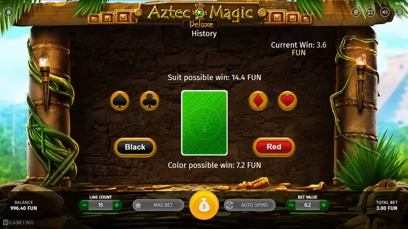 Aztec Magic Deluxe slot screenshot 3
