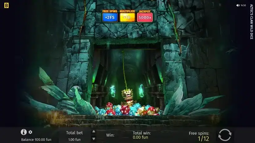 Aztec’s Claw Wild Dice slot screenshot 4