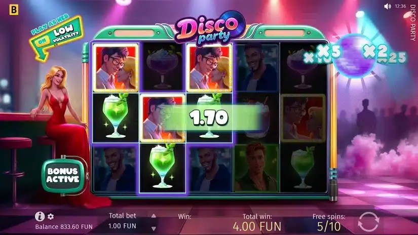 Disco Party slot screenshot 4