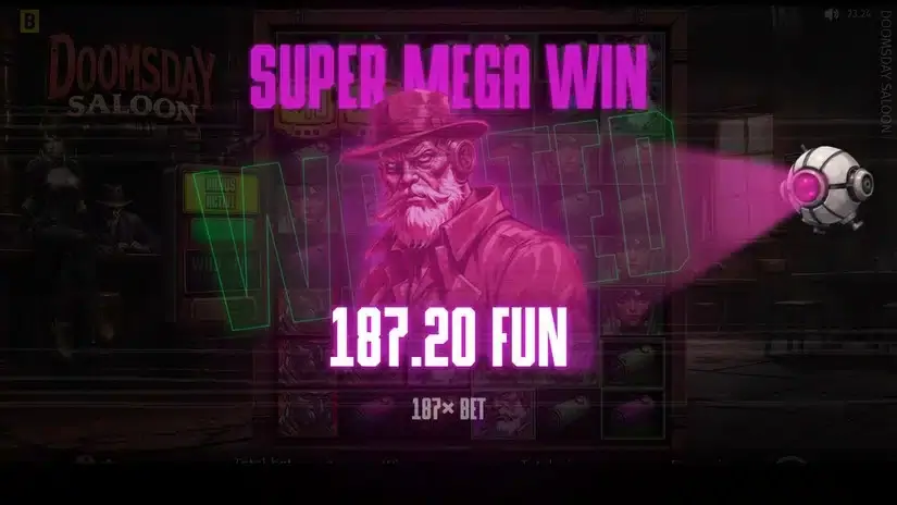 Doomsday Saloon slot screenshot 