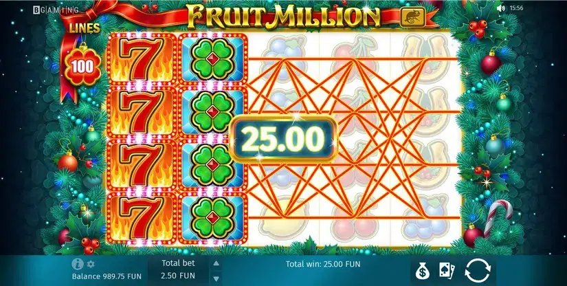 Fruit Million slot screenshot 4