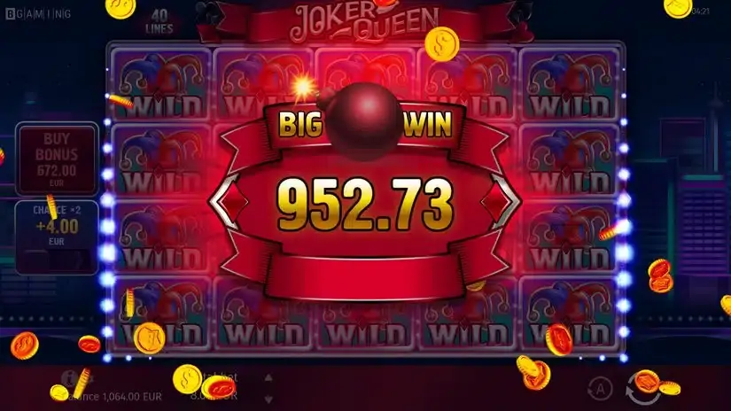 Joker Queen slot screenshot 4