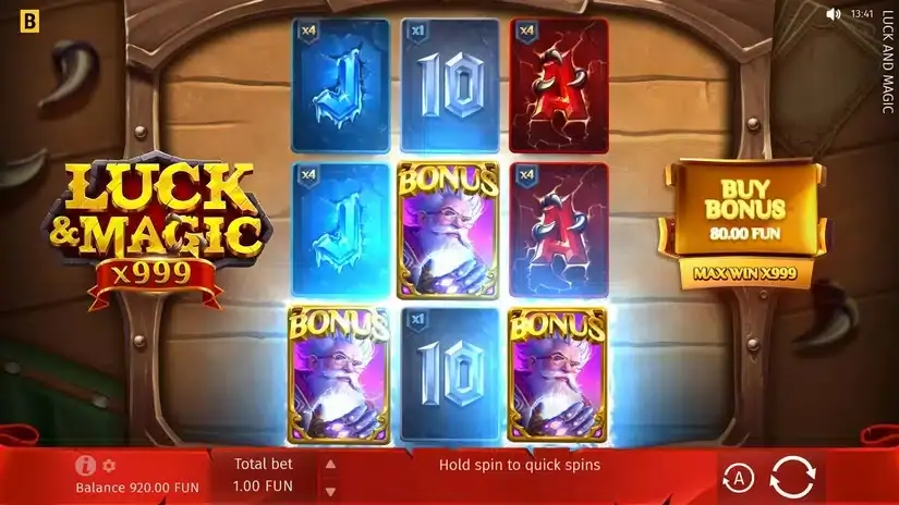 Luck & Magic slot screenshot 2