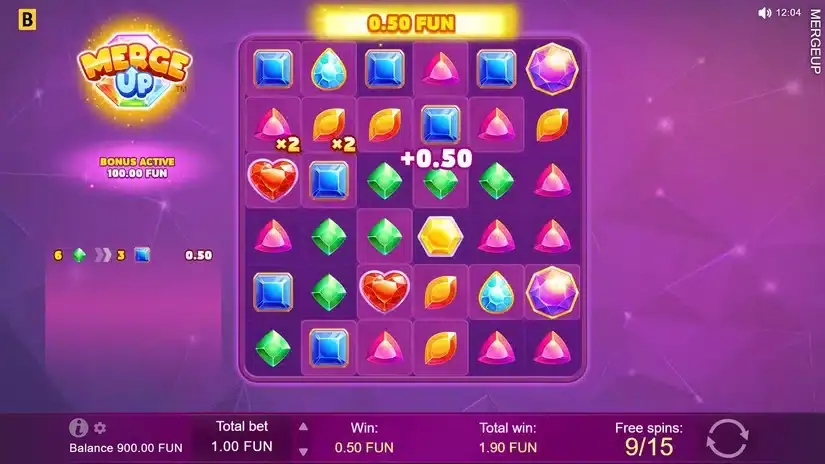 Merge Up slot screenshot 4