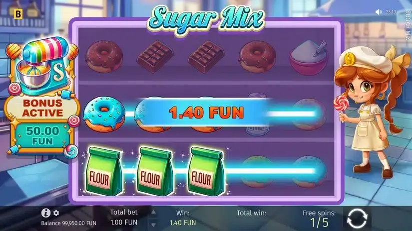 Sugar Mix slot screenshot 4