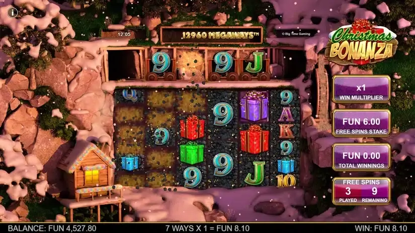 Christmas Bonanza slot screenshot 4