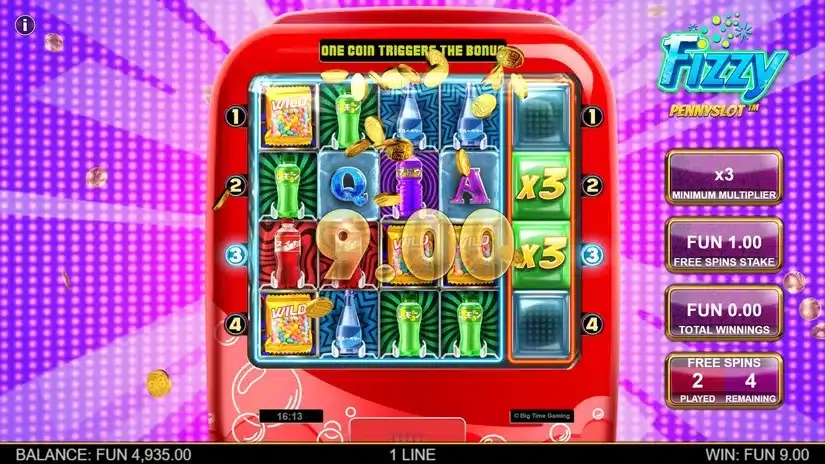 Fizzy Pennslot slot screenshot 3