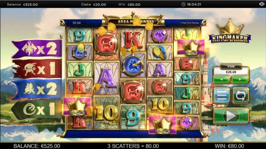 Kingmaker slot screenshot 3