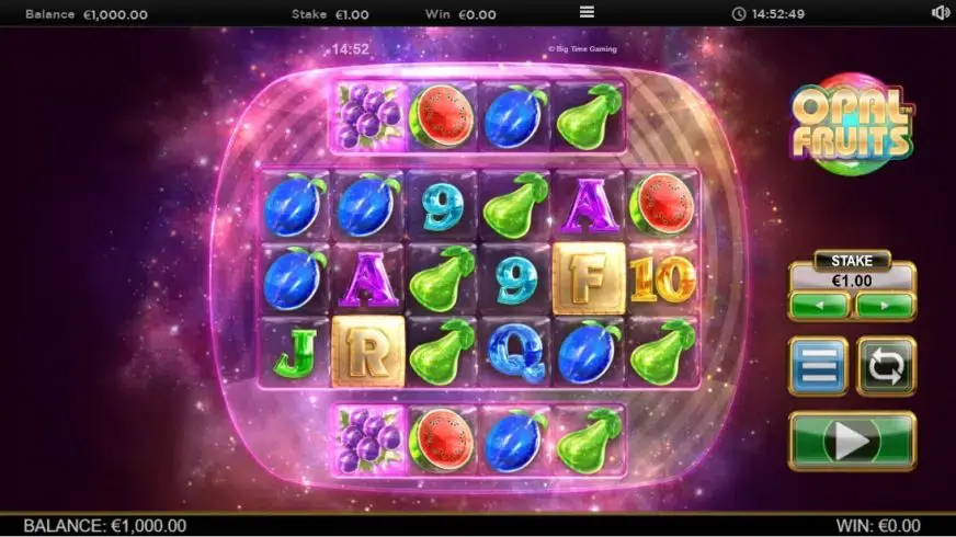 Opal Fruits slot screenshot