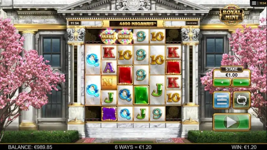 Royal Mint slot screenshot 2
