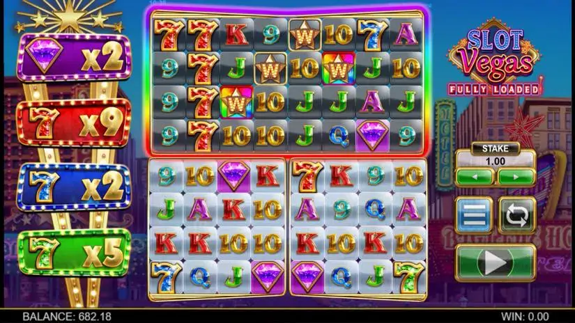 Slot Vegas Fully Loaded slot screenshot 2