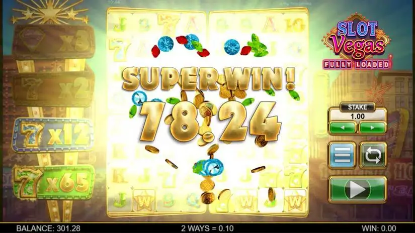 Slot Vegas Fully Loaded slot screenshot 8