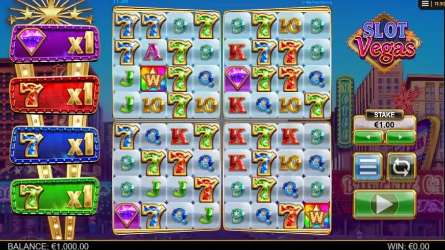 Slot Vegas Megaquads slot screenshot 1
