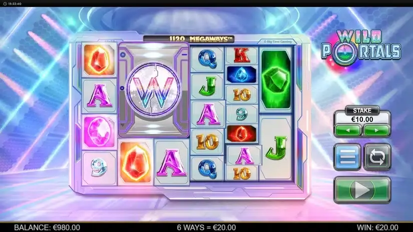 Wild Portals Megaways slot screenshot 2