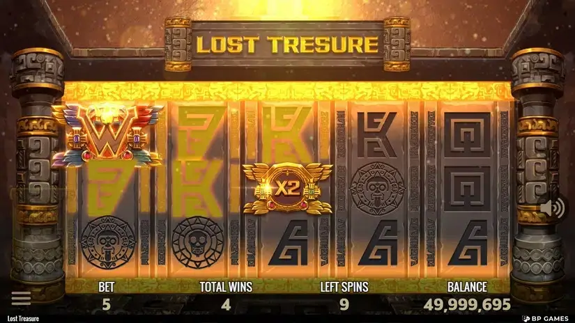 Lost Treasure slot screenshot 4